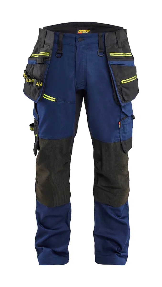 Marine/High Vis Geel