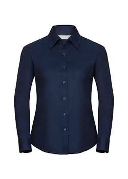 Russell Z932F Oxford Shirt Long Sleeve Tailored Regular Fit Dames miniatuur