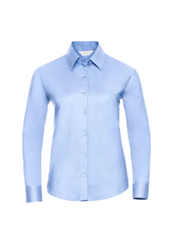 Russell Z932F Oxford Shirt Long Sleeve Tailored Regular Fit Dames miniatuur