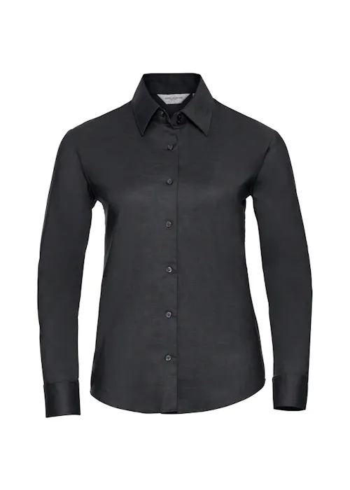 Russell Z932F Oxford Shirt Long Sleeve Tailored Regular Fit Dames