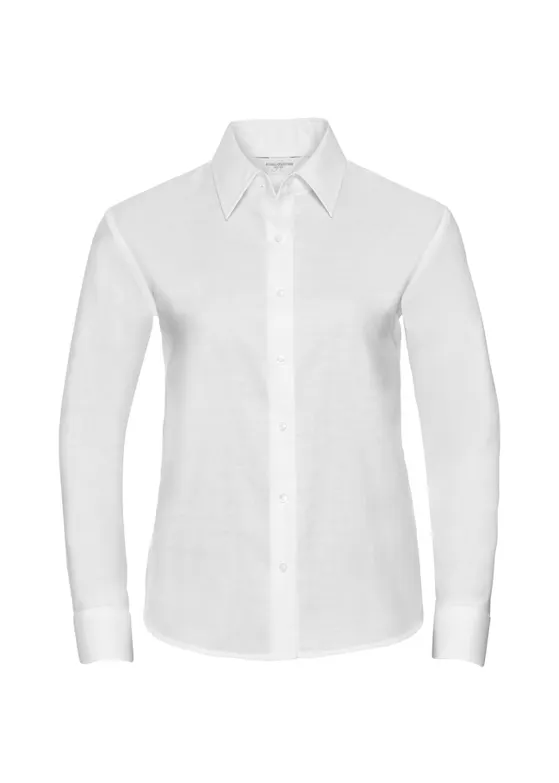 Russell Z932F Oxford Shirt Long Sleeve Tailored Regular Fit Dames