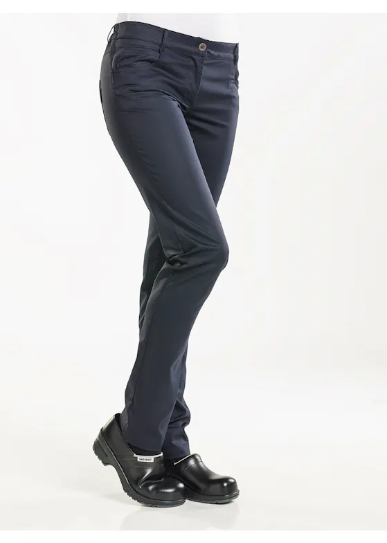 Chaud Devant Damen-Kochhose Skinny Stretch