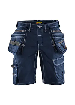 Blåkläder 19921141 Short Denim Stretch X1900 miniatuur