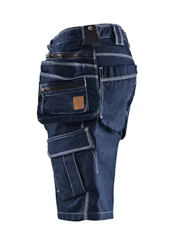 Blåkläder 19921141 Short Denim Stretch X1900 miniatuur