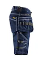Blåkläder 19921141 Short Denim Stretch X1900 miniatuur