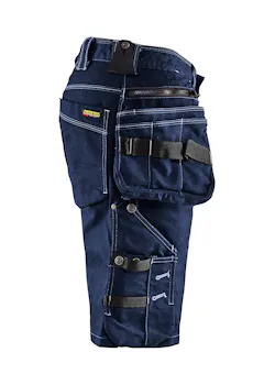 Blåkläder 19921141 Short Denim Stretch X1900 miniatuur