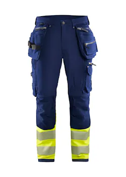 Blåkläder 1993 High Visibility 4-weg Stretch Werkbroek miniatuur