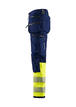 Blåkläder 1993 High Visibility 4-weg Stretch Werkbroek miniatuur