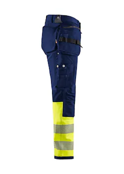 Blåkläder 1993 High Visibility 4-weg Stretch Werkbroek miniatuur