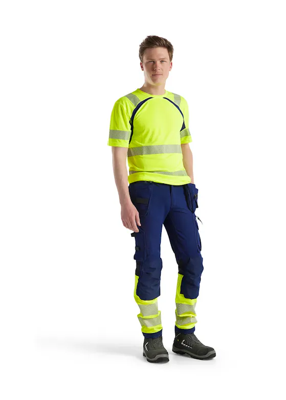 Blåkläder 1993 High-Visibility 4-Wege-Stretch-Arbeitshose