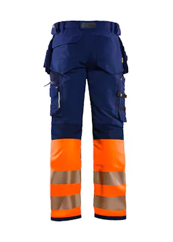 Blåkläder 1993 High Visibility 4-weg Stretch Werkbroek miniatuur