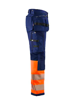 Blåkläder 1993 High Visibility 4-weg Stretch Werkbroek miniatuur