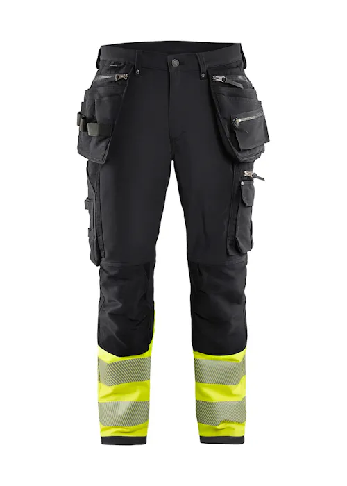 Blåkläder 1993 High Visibility 4-weg Stretch Werkbroek