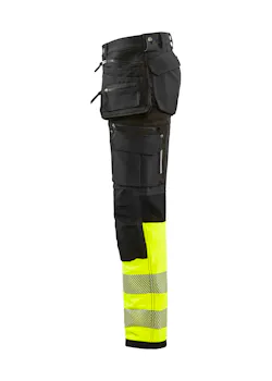 Blåkläder 1993 High Visibility 4-weg Stretch Werkbroek miniatuur