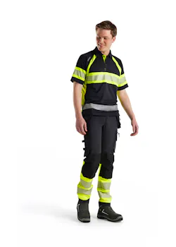 Blåkläder 1993 High Visibility 4-weg Stretch Werkbroek miniatuur