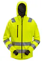 Snickers AllroundWork 8039 Hoodie mit Reißverschluss, KL2/KL3-reflektierend Vorschaubild