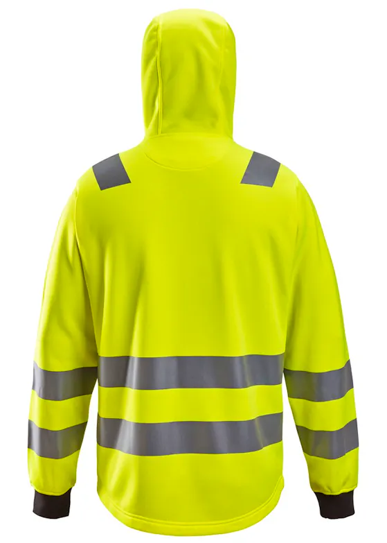 Snickers AllroundWork 8039 Hoodie mit Reißverschluss, KL2/KL3-reflektierend