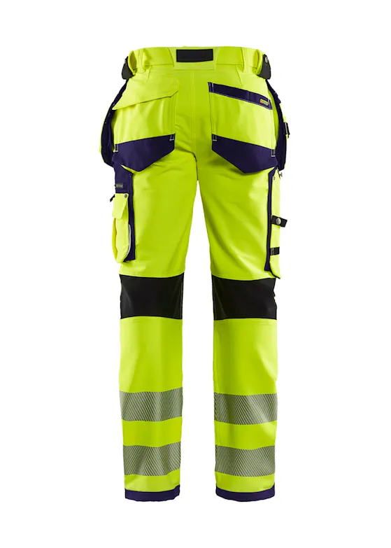 Blaklader 1997 High-Vis-Arbeitshose mit 4-Wege-Stretch