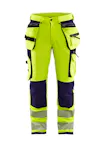 High Vis Geel/Marineblauw