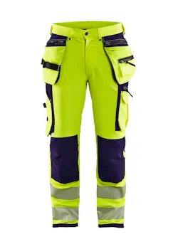Blaklader 1997 High Vis Werkbroek met 4-weg stretch