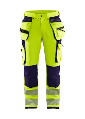 Blaklader 1997 High-Vis-Arbeitshose mit 4-Wege-Stretch