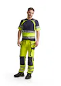 Blaklader 1997 High-Vis-Arbeitshose mit 4-Wege-Stretch Vorschaubild