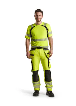 Blaklader 1997 High Vis Werkbroek met 4-weg stretch miniatuur