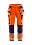High Vis Oranje/Marineblauw