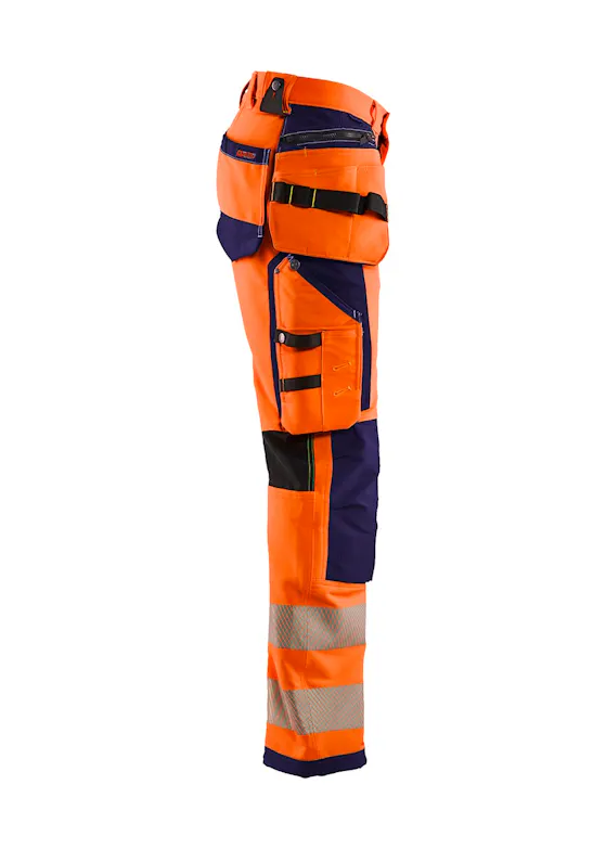 Blaklader 1997 High-Vis-Arbeitshose mit 4-Wege-Stretch
