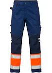 Hi-Vis Oranje/Marineblauw