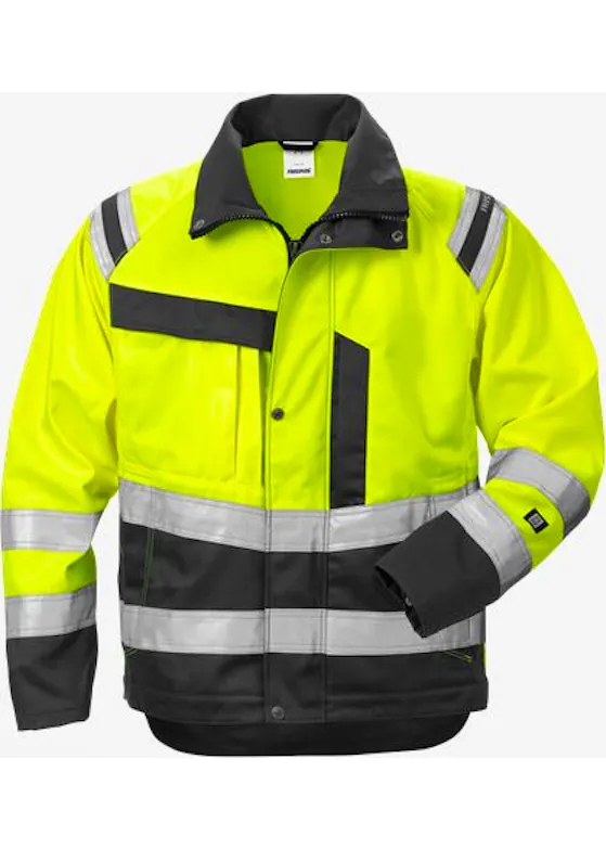 Fristads High-Vis-Jacke für Damen, Klasse 3, 4129 Plu
