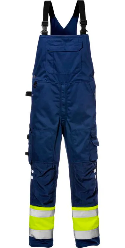 Hi-Vis Geel/Marineblauw