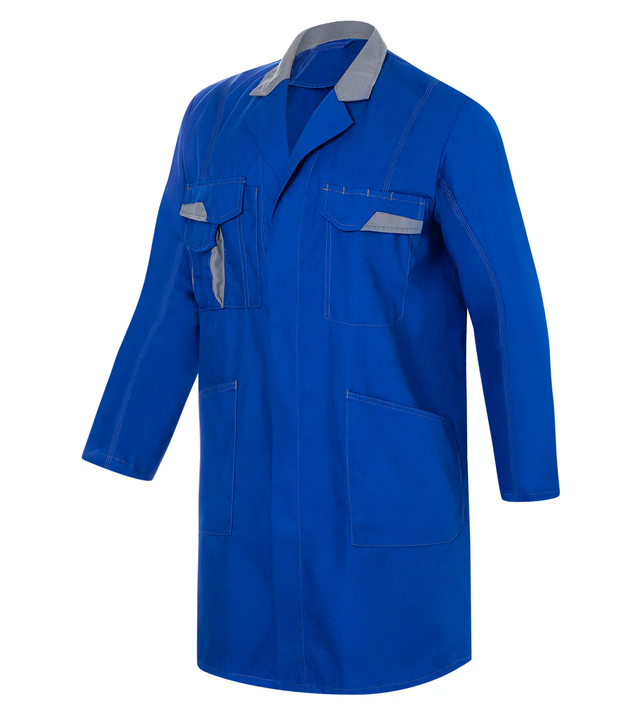 Korenblauw/Medium Grijs