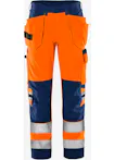 Hi-Vis Oranje/Marineblauw