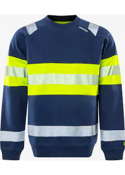 Fristads 301030 Sweater High Vis Klasse 1 7530 GKC Reflecterend Stiby miniatuur