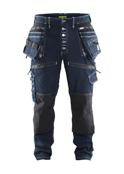 Blåkläder 1999 Baggy Denim Stretch X1900 miniatuur