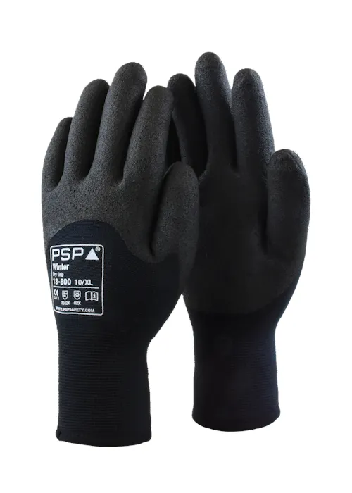 PSP 18-800 Dry Grip Winter Zwart