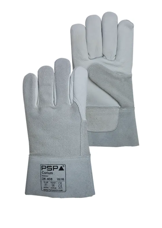 PSP 34-408 Narbenleder-Schweißerhandschuh