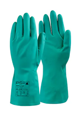 PSP 40-200 Groene Nitril Werkhandschoen