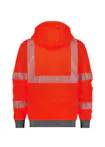 Cementgrijs/Fluo Rood
