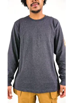 Carhartt Sleeve Logo EK231 T-Shirt L/S Comfort Fit miniatuur