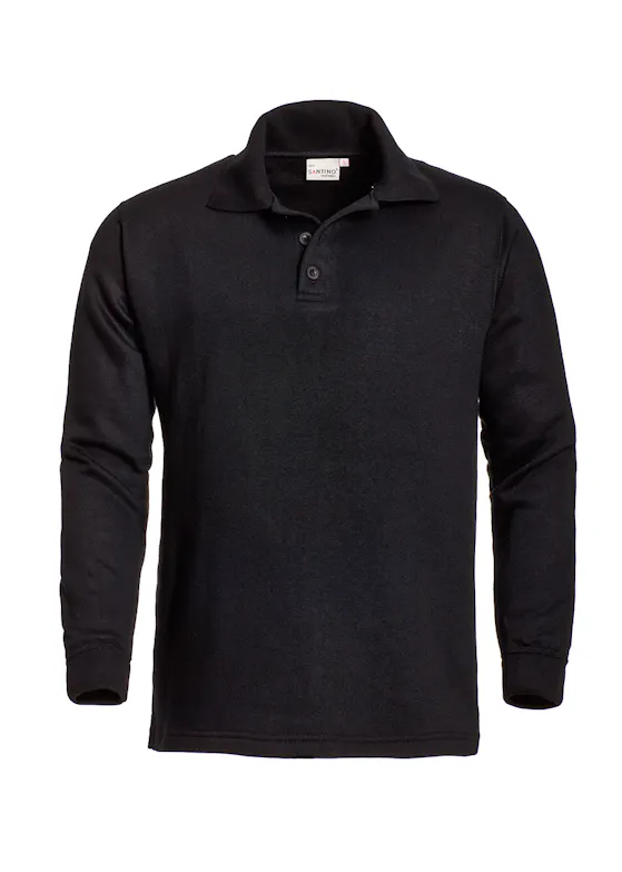 Santino, Rick 200013, Langarm-Poloshirt, Regular, Fit Basics