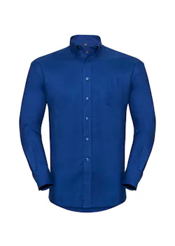 Russell Z932 Oxford Shirt Long Sleeve Classic Regular Fit miniatuur