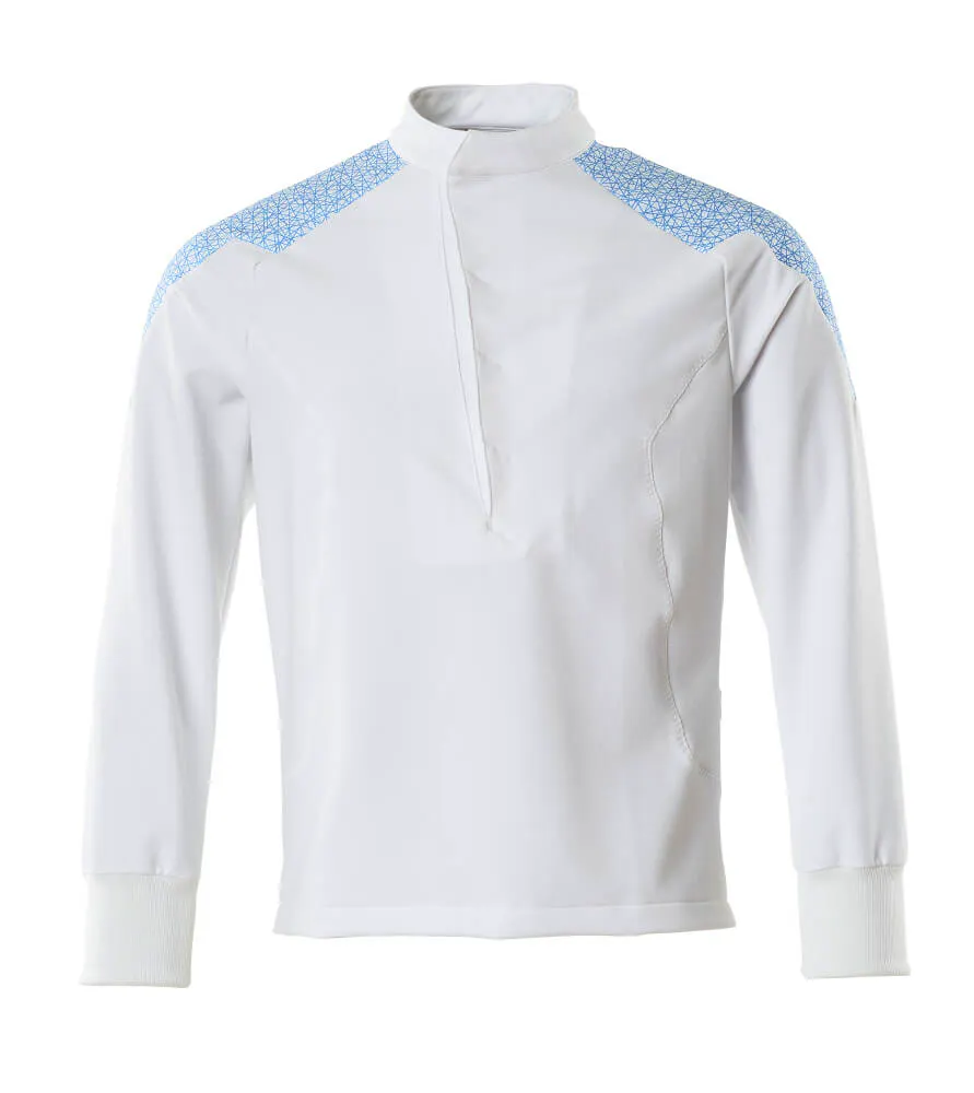 Helder blauw