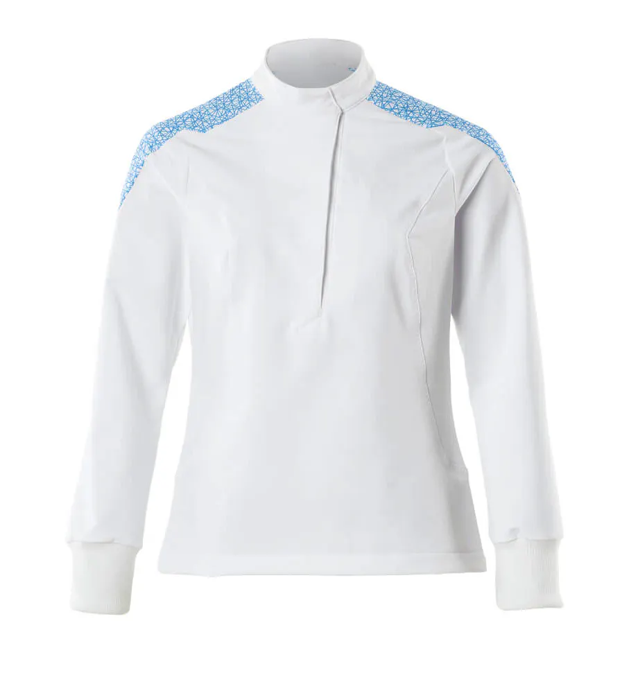 Helder blauw