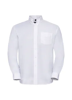 Russell Z932 Oxford Shirt Long Sleeve Classic Regular Fit miniatuur