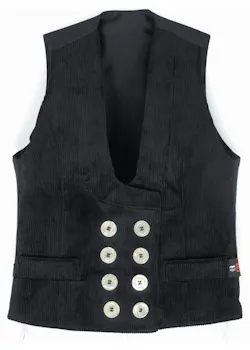 FHB Hilde 20015 Zunft-Gilet Genuacord coupe standard pour femmes thumbnail (vignette)