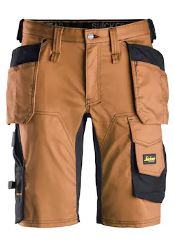 Snickers Workwear AllroundWork, Stretch Korte Broek met Holsterzakken 6141 miniatuur
