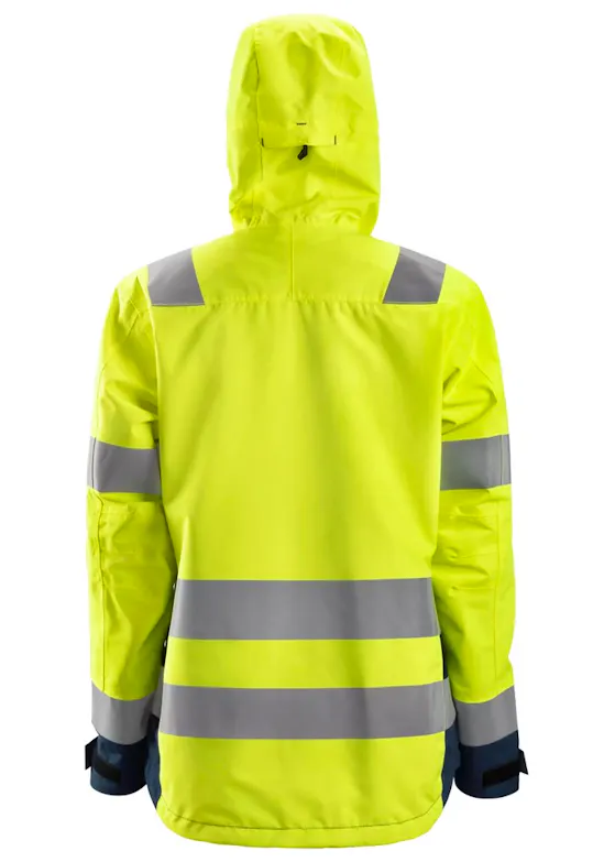 Snickers Workwear AllroundWork High-Vis Waterproof Shell Damesjack Klasse 2 -/3 1347