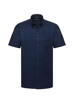 Russell Z933 Oxford Shirt Short Sleeve Classic Regular Fit miniatuur